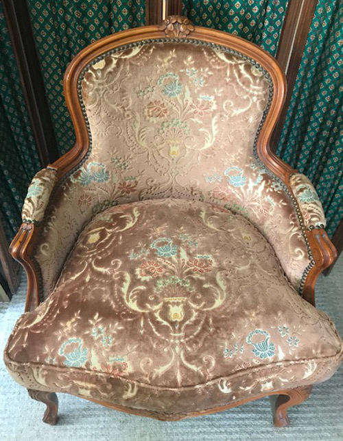 vintage French Louis XV style chair